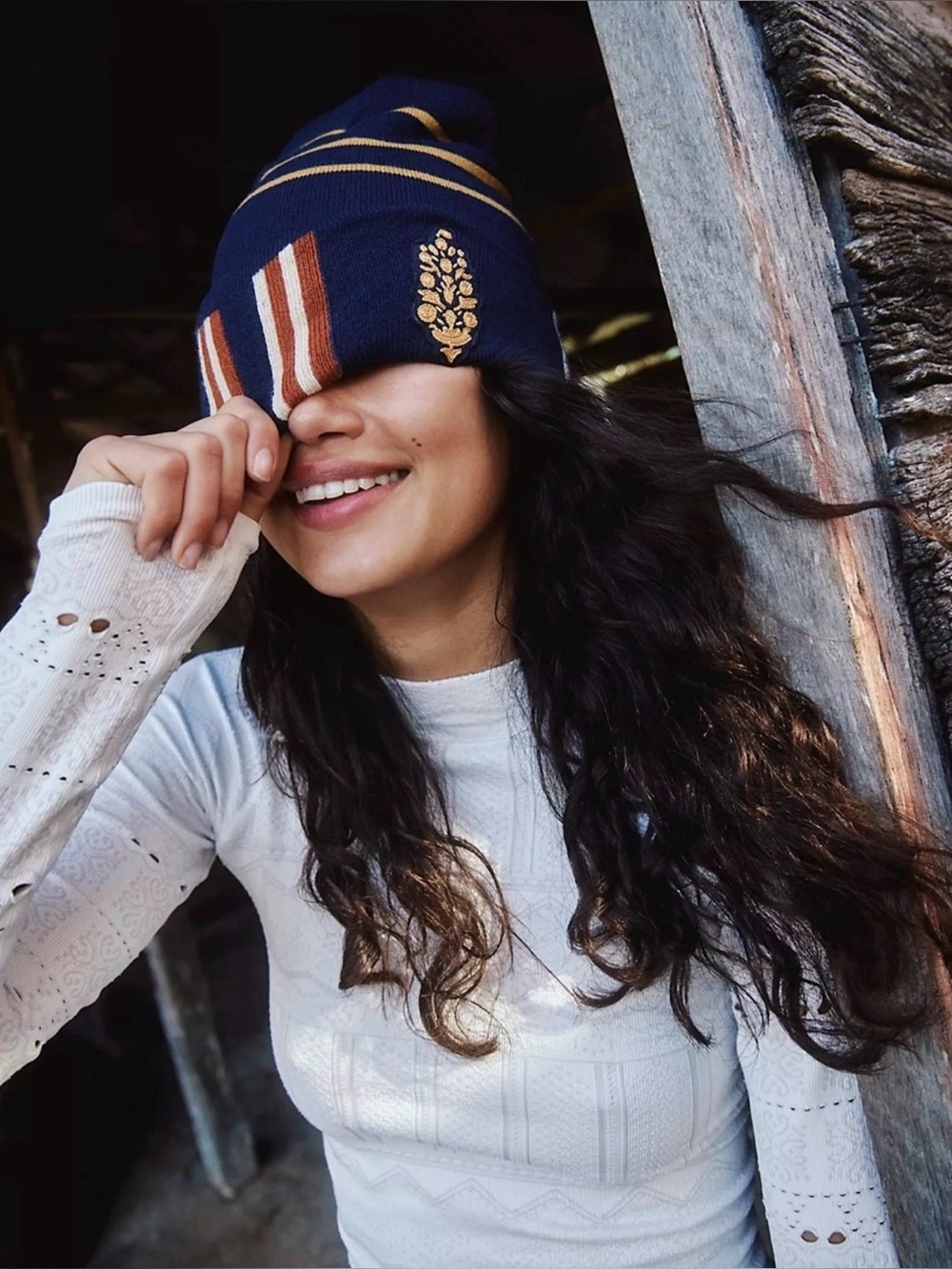 🌺Free People Park City Beanie Prep Beanie